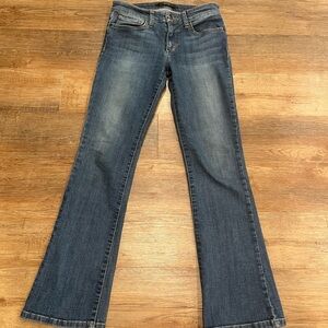 Joe's Jeans Dark Blue Flare Leg Denim